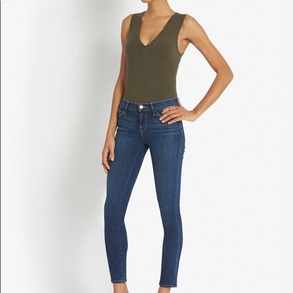 Ronny Kobo Henley Thong Bodysuit